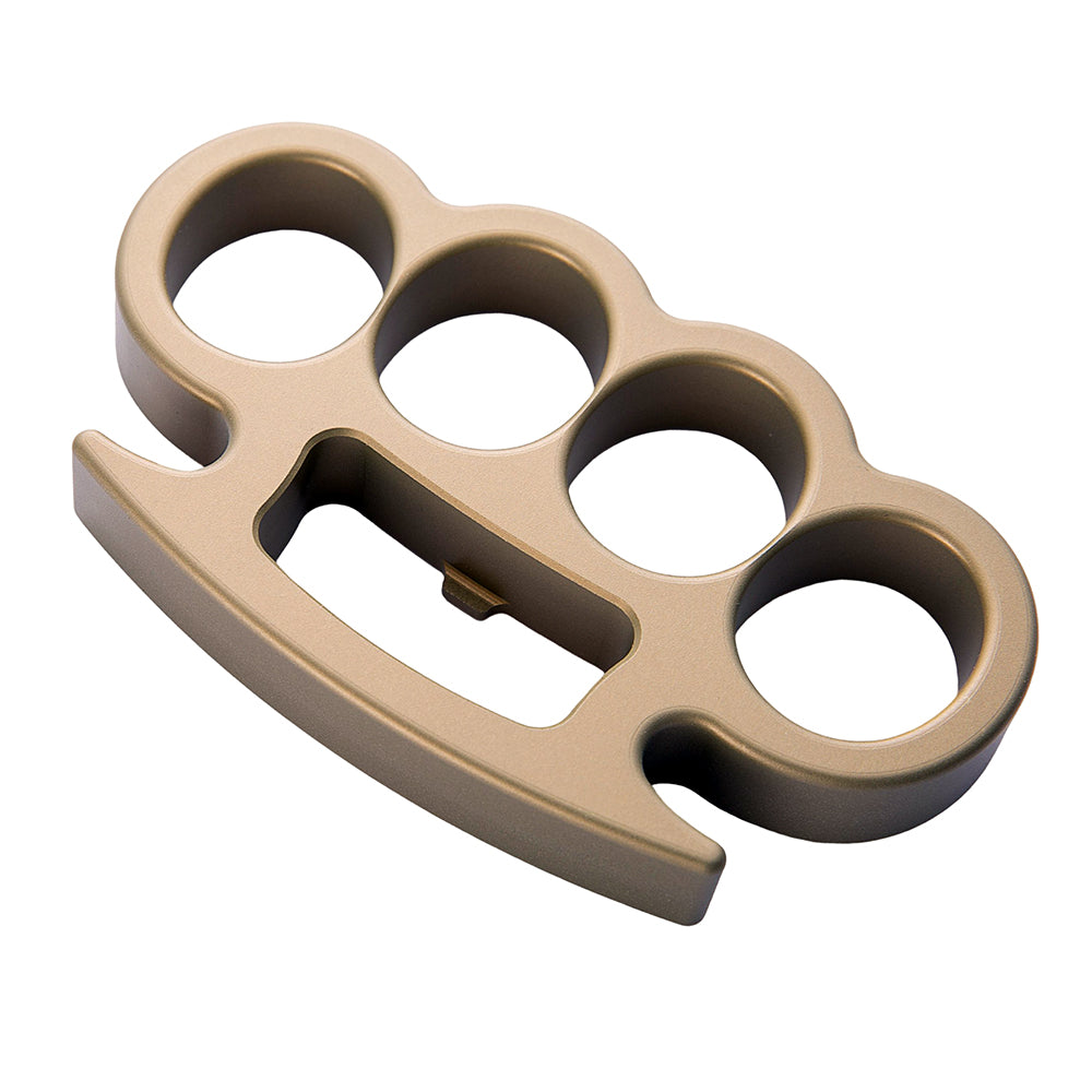 Golden Full Aluminium Full Size Brass Knuckles Bottle Opener Brass Knuckles - Tophatter Daily Deals